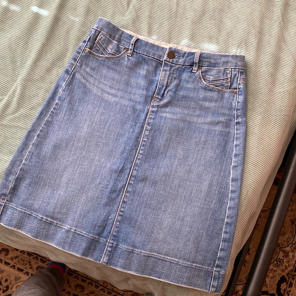 Gap vintage limited edition  denim skirt. Some distress.